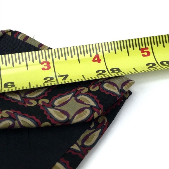JHANE BARNES Tie Original Fabric 100% Silk Japan Geometric Men’s Necktie 👔 57" - Picture 11 of 12